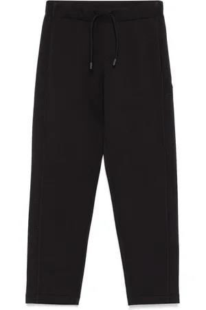 Emporio Armani Logo-embroidered track trousers