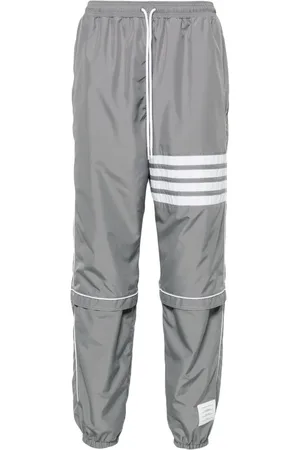 Thom Browne Mid-rise ripstop track trousers