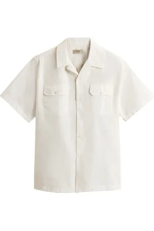 Woolrich Garment-dyed cotton shirt