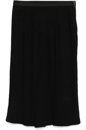 Dior 1970s wool midi skirt