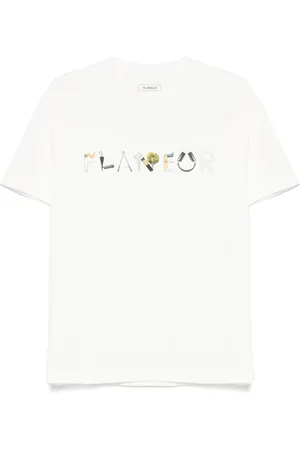 FLÂNEUR Logo-print T-shirt