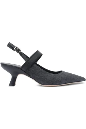 vic matiè Twill slingback pumps