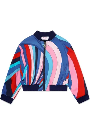 PUCCI Junior Multicolor bomber jacket