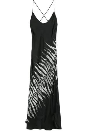 Roberto Cavalli Tigress-print maxi dress