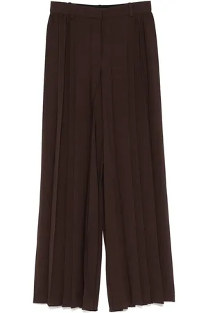 Joseph Tibre pleated wide-leg trousers