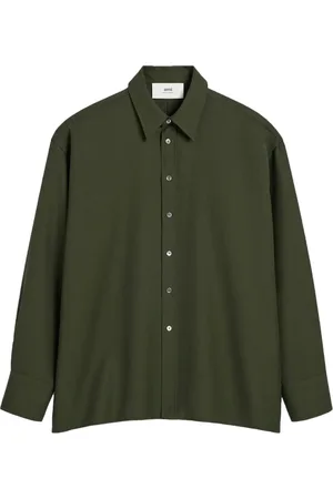 Ami Rear-slit shirt