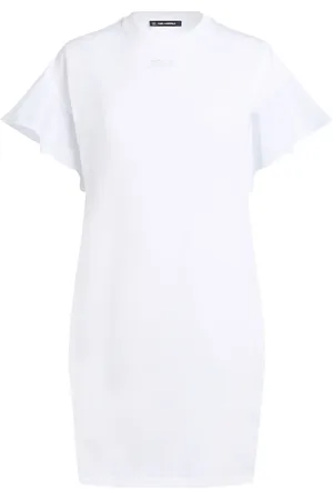 Karl Lagerfeld Ruffled-sleeved dress