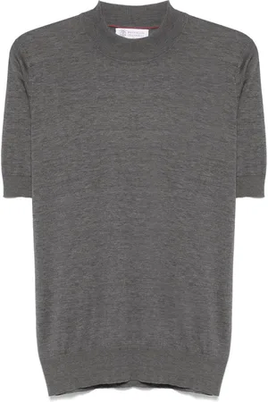 Brunello Cucinelli Fine-knit T-shirt