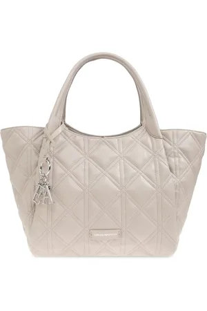 Emporio Armani Logo-plaque tote bag