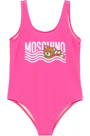 Moschino Logo-print swimsuit
