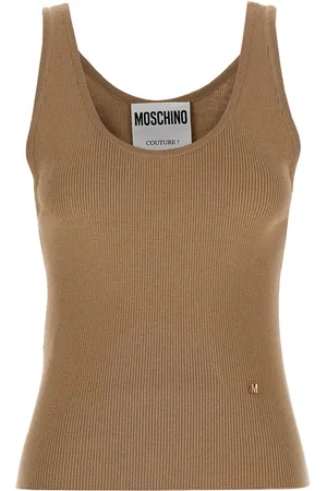 Moschino Ribbed tank top