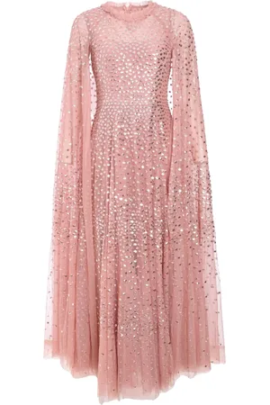 Needle & Thread Extra-long sleeves gown