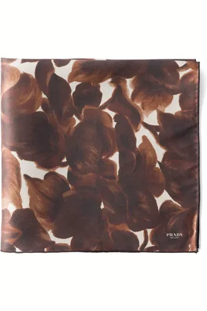 Prada Floral-print scarf