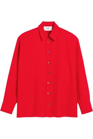 Ami Rear-slit shirt