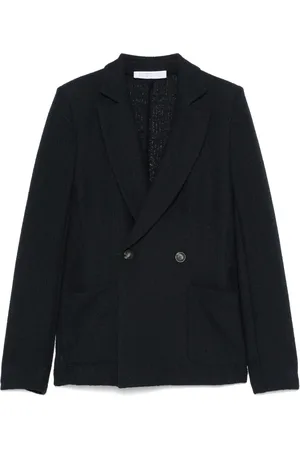 Harris Wharf London Two-tone frisé blazer