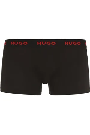 HUGO BOSS Logo-waistband boxers (set of three)