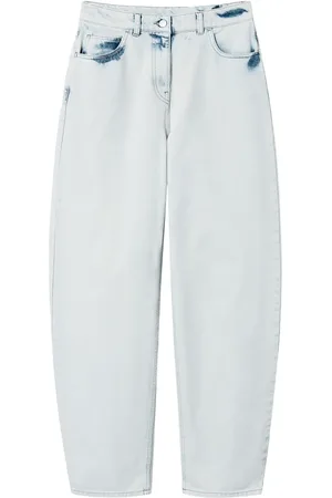 Twin-Set Mid-rise barrel jeans