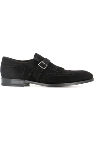 HENDERSON BARACCO Suede monk shoes