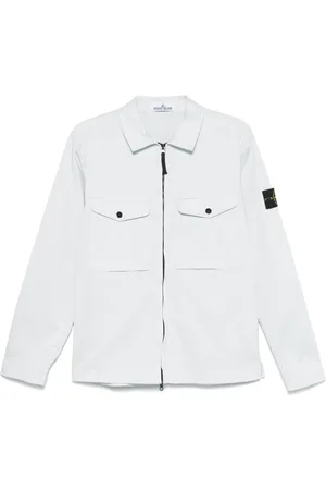 Stone Island Stretch-cotton overshirt