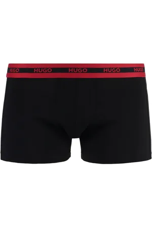 HUGO BOSS Logo-waistband boxers (set of three)