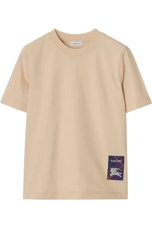 Burberry Check-label cotton T-shirt