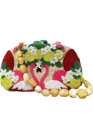 SERPUI Mia Flamingo clutch