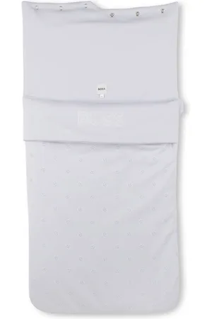 HUGO BOSS Monogram-pattern sleeping bag