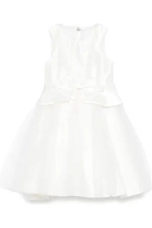 Abel & Lula Bow-detail dress