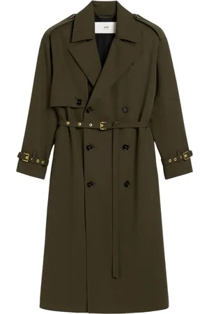 Ami Belted trench coat