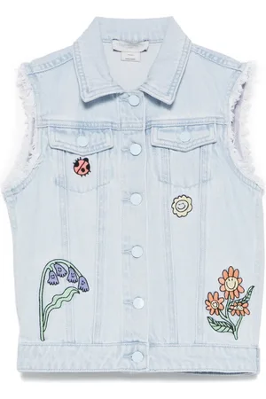 Stella McCartney Woodland Friends denim vest