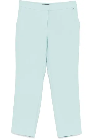 Twin-Set Crêpe cigarette trousers