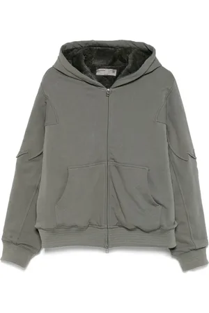 Kiko Kostadinov X Fox sherpa zip-up hoodie