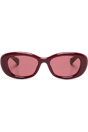 Gucci Oval-frame sunglasses
