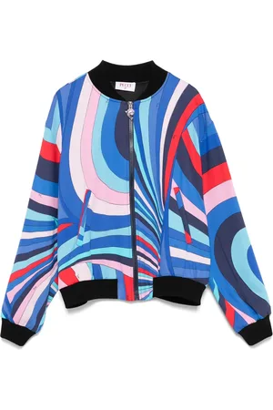 PUCCI Junior Iride-print jacket