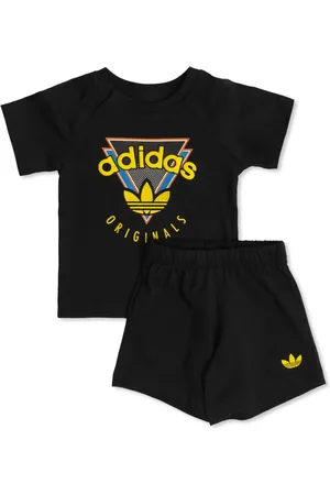 adidas Logo-print shorts set