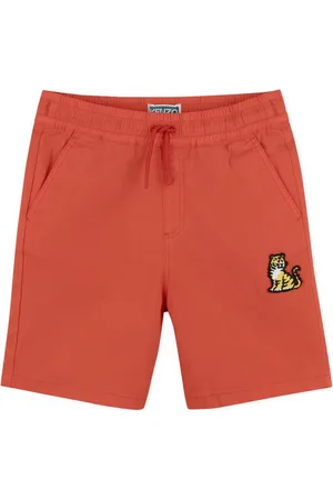 Kenzo Tiger motif shorts