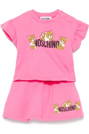 Moschino Logo-print skirt set