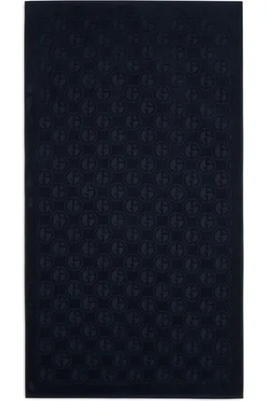 Giorgio Armani Logo-jacquard beach towel
