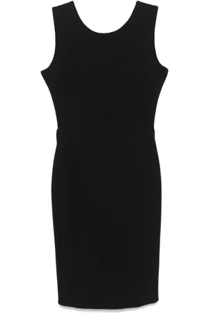 Gucci 2000s wool midi dress