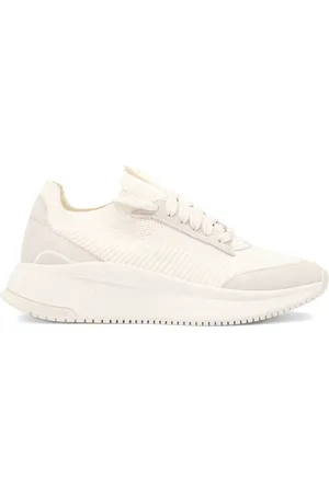 HUGO BOSS Panelled suede sneakers