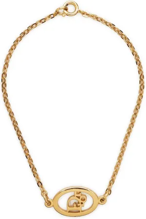 Dior 2000s Dior letters-pendant bracelet