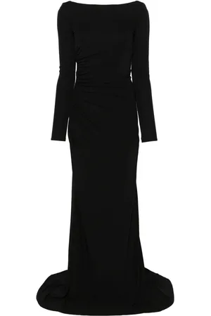 Elisabetta Franchi Cowl-neck maxi dress