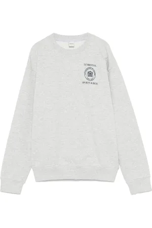 Sporty & Rich X Le Bristol Paris crest seal-print sweatshirt