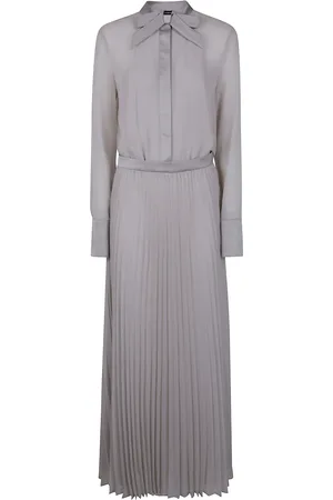 Emporio Armani Bow-detail maxi dress