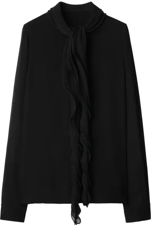 Burberry Ruffled silk blouse