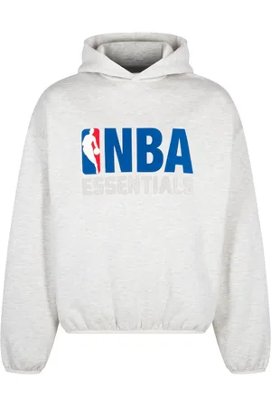 FEAR OF GOD X NBA Essentials "Light Heather" hoodie