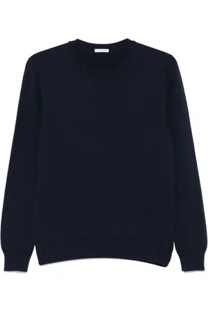 Malo Cotton crew-neck sweater