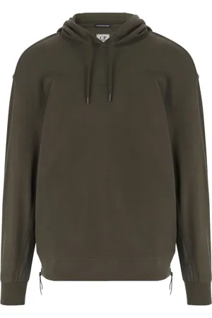 C.P. Company Logo-embroidered hoodie