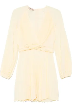 Twin-Set Plissé mini dress