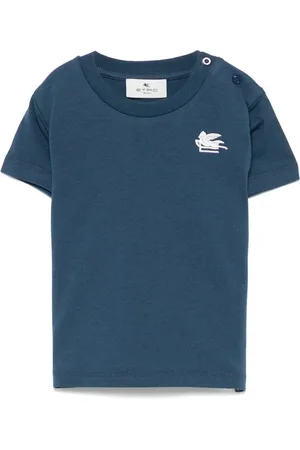 Etro Logo-embroidered T-shirt